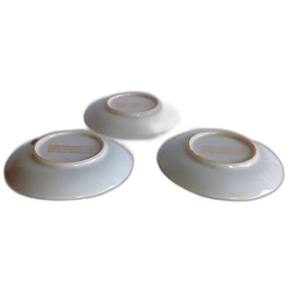 Vintage 1980s Bird Collection Small Plates by Calvert Reserve Whiskey - Picture 10 of 10